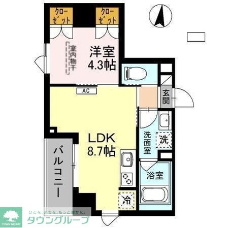 セレッソ本所の物件間取画像